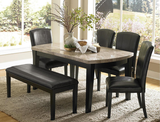 Cristo Dining Table in Dark Espresso 5070-64 - Furniture World SW (WA)