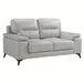 Mischa Loveseat in Silver Gray 9514SVE-2 - Furniture World SW (WA)