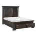 Cornwall (3) Eastern King Platform Bed with Footboard Storage - Furniture World SW (WA)