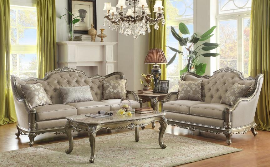 Florentina Sofa in Taupe 8412-3 - Furniture World SW (WA)