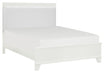 Kerren Queen Platform Bed in White 1678W-1 - Furniture World SW (WA)