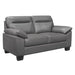 Denizen Loveseat in Dark Gray 9537DGY-2 - Furniture World SW (WA)