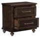 Cardona Nightstand in Driftwood Charcoal 1689-4 - Furniture World SW (WA)