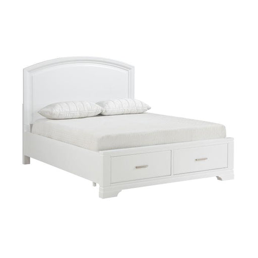 1520WHF-1-Youth (3) Full Platform Bed with Footboard Storage - Furniture World SW (WA)