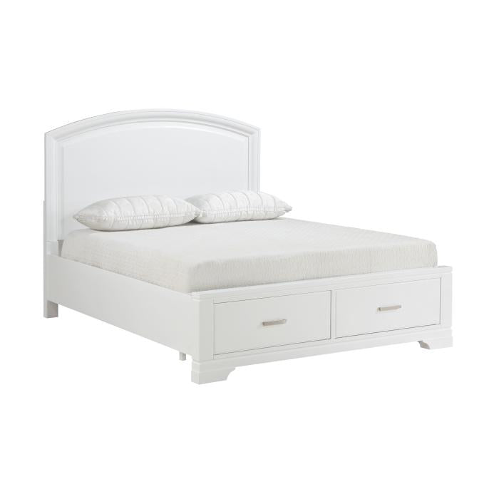 1520WHK-1CK-Bedroom (3) California King Platform Bed with Footboard Storage - Furniture World SW (WA)