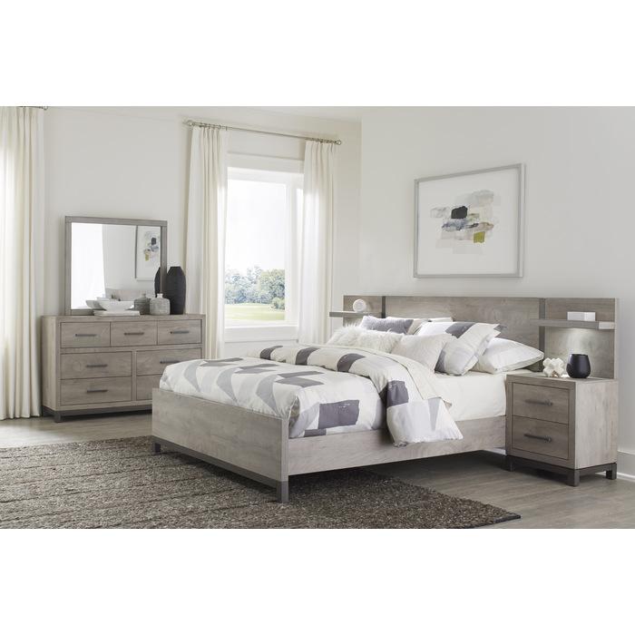 Zephyr 5pc Set California King Wall Bed (CK+2NS+2NS-P)