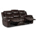 Bastrop Double Reclining Sofa in Brown 8230BRW-3 - Furniture World SW (WA)