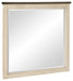 Weaver Mirror in Antique white 1626-6 - Furniture World SW (WA)