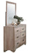 Lonan 6 Drawer Dresser in Natural 1955-5 - Furniture World SW (WA)