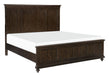 Cardona King Panel Bed in Driftwood Charcoal 1689K-1EK - Furniture World SW (WA)