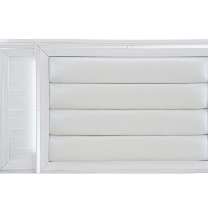 Tamsin (3) Queen Platform Bed with LED Lighting and Footboard Storage - Furniture World SW (WA)