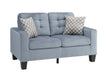 Lantana Loveseat in Gray 9957GY-2 - Furniture World SW (WA)