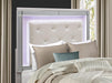 Alonza Queen LED Panel Bed 1845LED-1 - Furniture World SW (WA)