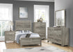 Mandan 2 Drawer Nightstand in Weathered Gray 1910GY-4 - Furniture World SW (WA)