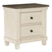 Weaver Nightstand in Two Tone 1626-4 - Furniture World SW (WA)