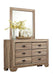 Beechnut Mirror in Natural 1904-6 - Furniture World SW (WA)
