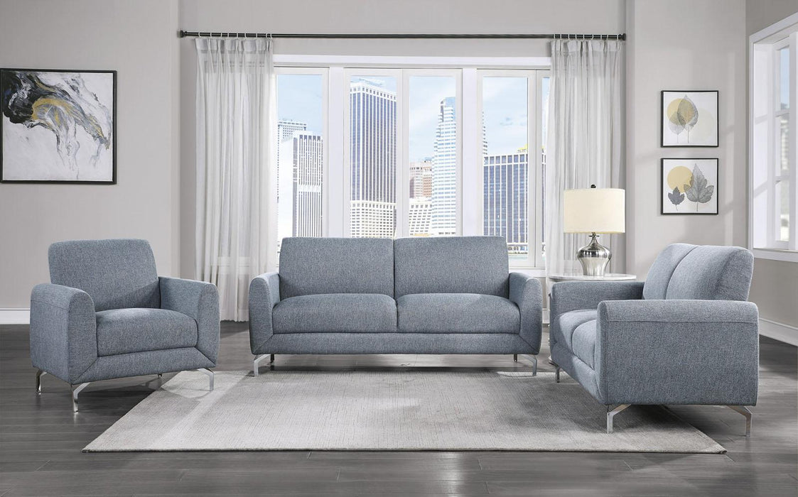 Venture Loveseat in Blue - Furniture World SW (WA)