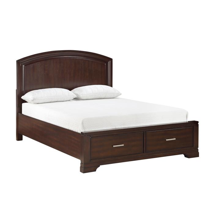 1520CHK-1CK-Bedroom (3) California King Platform Bed with Footboard Storage - Furniture World SW (WA)