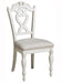 Cinderella Chair in Antique White with Grey Rub-Through 1386NW-11C - Furniture World SW (WA)