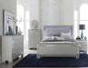 Allura Queen Panel Bed in Silver 1916-1 - Furniture World SW (WA)