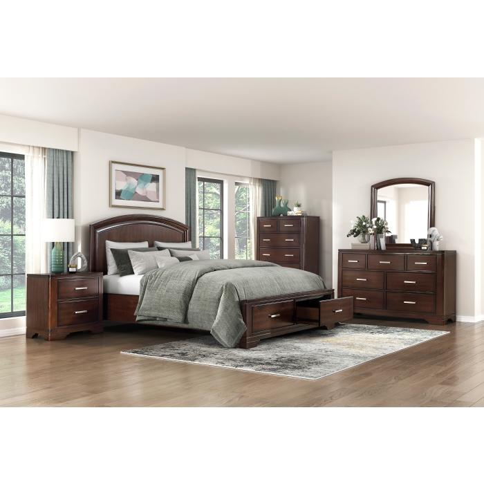 1520CHK-1CK-Bedroom (3) California King Platform Bed with Footboard Storage - Furniture World SW (WA)