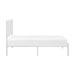 1635WHT-1-Youth Twin Platform Bed - Furniture World SW (WA)