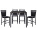 5275-36 - 5-Piece Pack Counter Height Set, Faux Marble Top image
