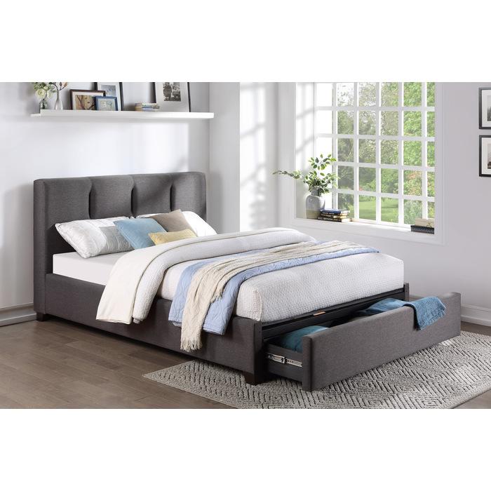 Aitana (4) Queen Platform Bed with Storage Footboard - Furniture World SW (WA)