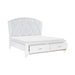 Aria (3) Queen Platform Bed with Footboard Storage - Furniture World SW (WA)