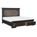 Bolingbrook (3)California King Platform Bed with Footboard Storage - Furniture World SW (WA)