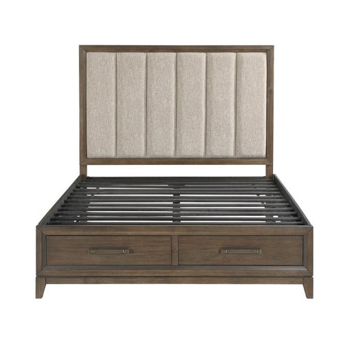 Cambridge (3) Eastern King Platform Bed with Footboard Storage - Furniture World SW (WA)
