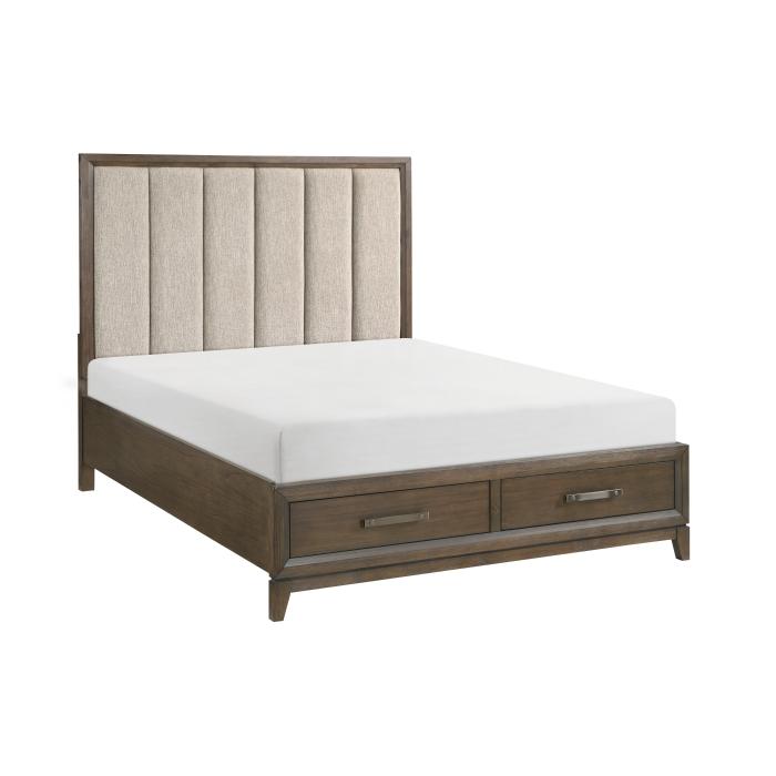 Cambridge (3) Queen Platform Bed with Footboard Storage - Furniture World SW (WA)
