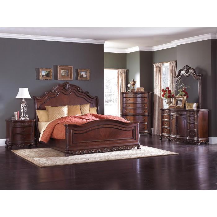 Frazier Park (3)Eastern King Sleigh Bed - Furniture World SW (WA)