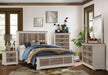 Arcadia Chest in White & Weathered Gray 1677-9 - Furniture World SW (WA)