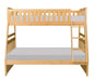 Bartly Twin/Full Bunk Bed in Natural B2043TF-1 - Furniture World SW (WA)
