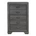 Beechnut 5 Drawer Chest in Gray 1904GY-9 image