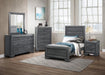 Beechnut 5 Drawer Chest in Gray 1904GY-9 - Furniture World SW (WA)