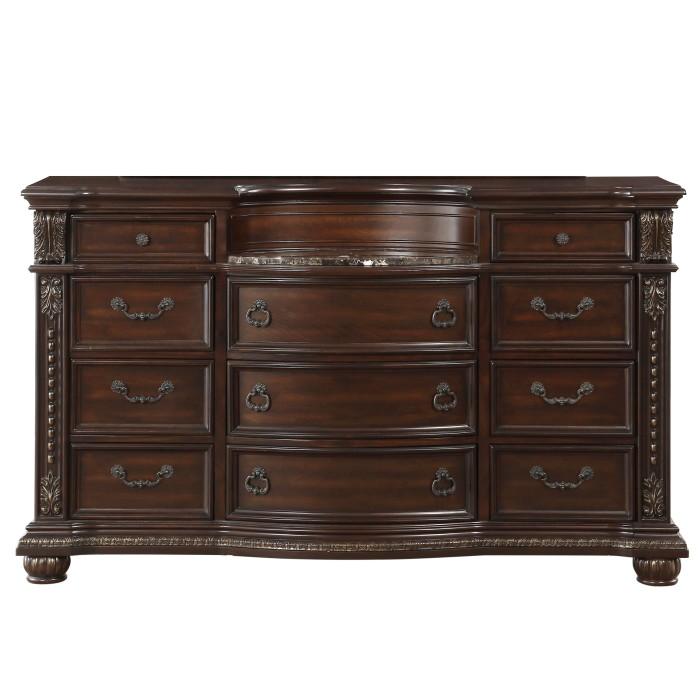 Cavalier Dresser in Dark Cherry 1757-5 | Furniture World SW (WA) Cavalier Dresser in Dark Cherry 1757-5 | Furniture World SW (WA)