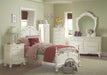 Cinderella Twin Poster Bed in Antique White 1386TNW-1 - Furniture World SW (WA)