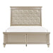 Celandine Full Panel Bed in Pearl/Silver 1928F-1 image