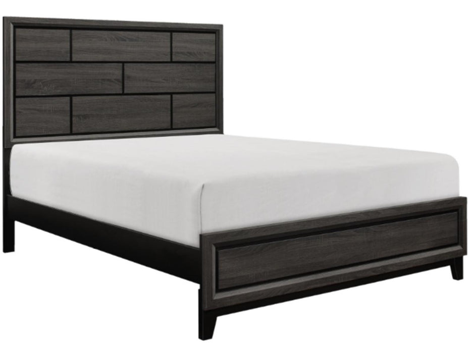 Davi King Panel Bed in Gray 1645K-1EK - Furniture World SW (WA)
