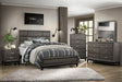 Davi Queen Panel Bed in Gray 1645-1 - Furniture World SW (WA)