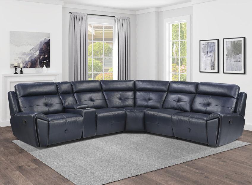 Avenue Corner Seat in Navy 9469NVB-CR - Furniture World SW (WA)