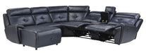 Avenue Left Side Chaise in Navy 9469NVB-LC - Furniture World SW (WA)
