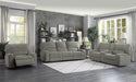 Borneo Power Double Reclining Loveseat in Mocha - Furniture World SW (WA)