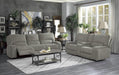 Borneo Double Reclining Loveseat in Mocha - Furniture World SW (WA)