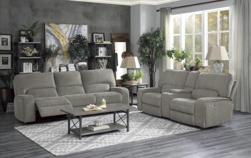 Borneo Double Reclining Sofa in Mocha - Furniture World SW (WA)