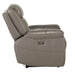 Danio Power Double Reclining Chair with Power Headrests in Brownish Gray 9528BRG-1PWH - Furniture World SW (WA)