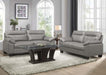 Denizen Sofa in Gray 9537GRY-3 - Furniture World SW (WA)