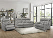 Lambent Double Reclining Chair in Silver Gray - Furniture World SW (WA)